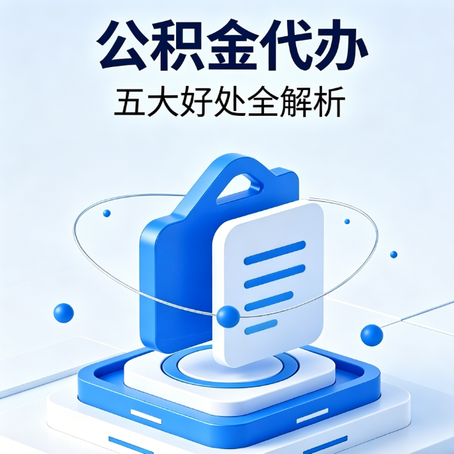 遂宁公积金代办到底值不值？这5大好处让你少走弯路